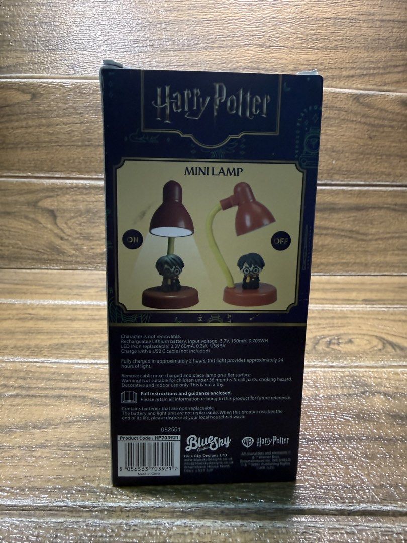 harry potter mini lamp (Category: Western Merchandise) located in Quezon City. Submitted by fashionifywardrobe8899 (Listing ID 1455022135, Image 2). Description: .