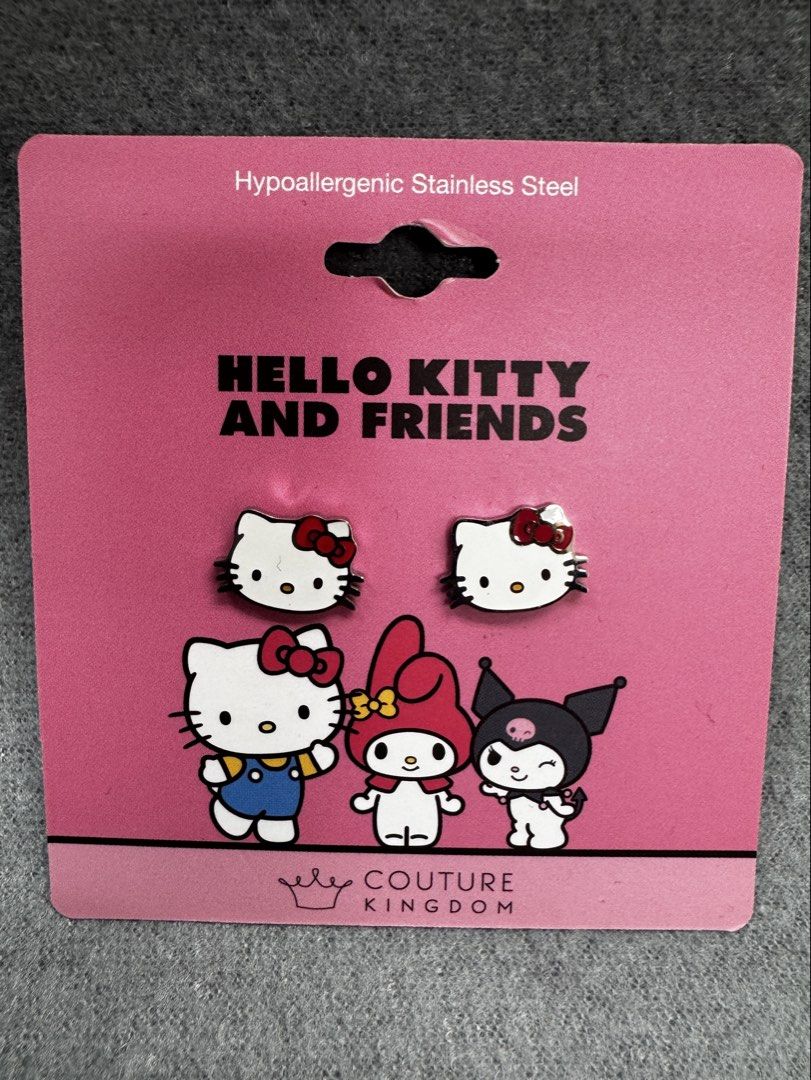 HelloKitty耳環 （分類：耳環）位於 Hong Kong。 由 joee1230 提交（商品編號 1454954250，圖片 4）。簡介： 旅行時見到買回港 可面交/先payme/alipay再安排順豐到付。