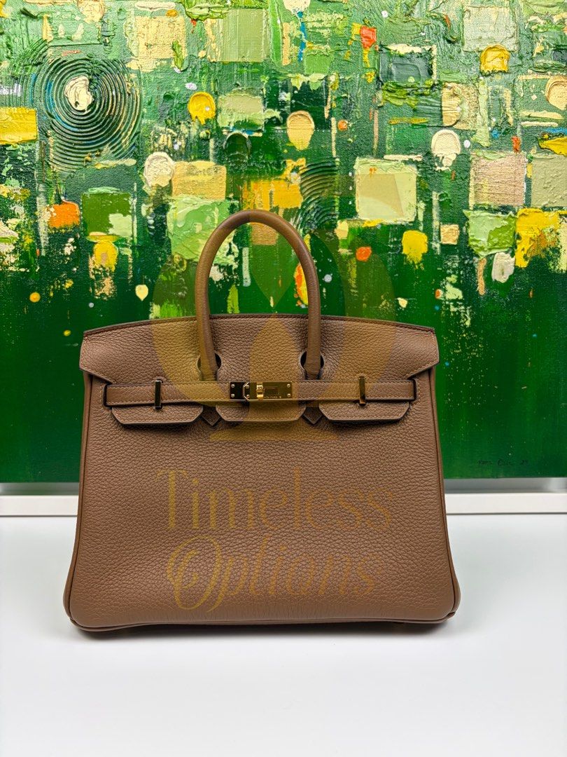 Hermes Birkin 25 (Category: Luxury Bags & Wallets) located in Mabalacat. Submitted by to_ph (Listing ID 1455089474, Image 1). Description: ✨AVAILABLE✨ HERMES BIRKIN 25 Condition: Pristine/ 9.8/10 Color: Alezan Hardware: Gold Hardware Inclusions: box, dust bag, care booklet,receipt, lock, keys and clochette, receipt Date Code: W (2024) .
