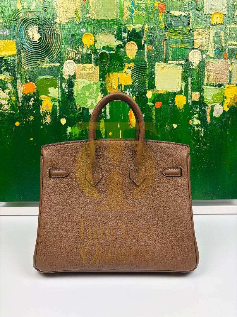 Hermes Birkin 25 (Category: Luxury Bags & Wallets) located in Mabalacat. Submitted by to_ph (Listing ID 1455089474, Image 2). Description: ✨AVAILABLE✨ HERMES BIRKIN 25 Condition: Pristine/ 9.8/10 Color: Alezan Hardware: Gold Hardware Inclusions: box, dust bag, care booklet,receipt, lock, keys and clochette, receipt Date Code: W (2024) .