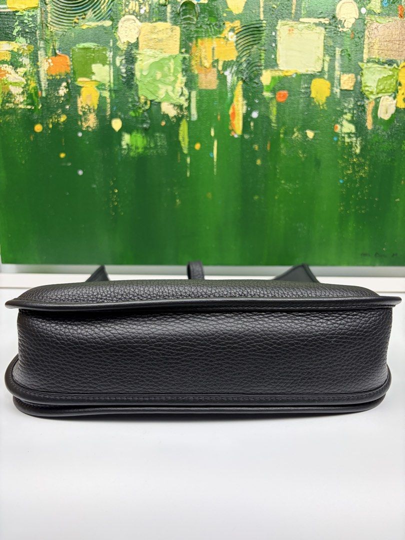 Hermes Evelyne Poche III 29 (Category: Luxury Bags & Wallets) located in Mabalacat. Submitted by to_ph (Listing ID 1455092793, Image 3). Description: ✨AVAILABLE✨ HERMES EVELYNE POCHE III 29 Best Price ₱230,000 Condition: Pristine 9.5/10 Color: Noir/Black Hardware: Palladium Hardware Inclusions: box, dust bag, care booklet,receipt,detachable strap,ribbon Date Code: W (2024) .