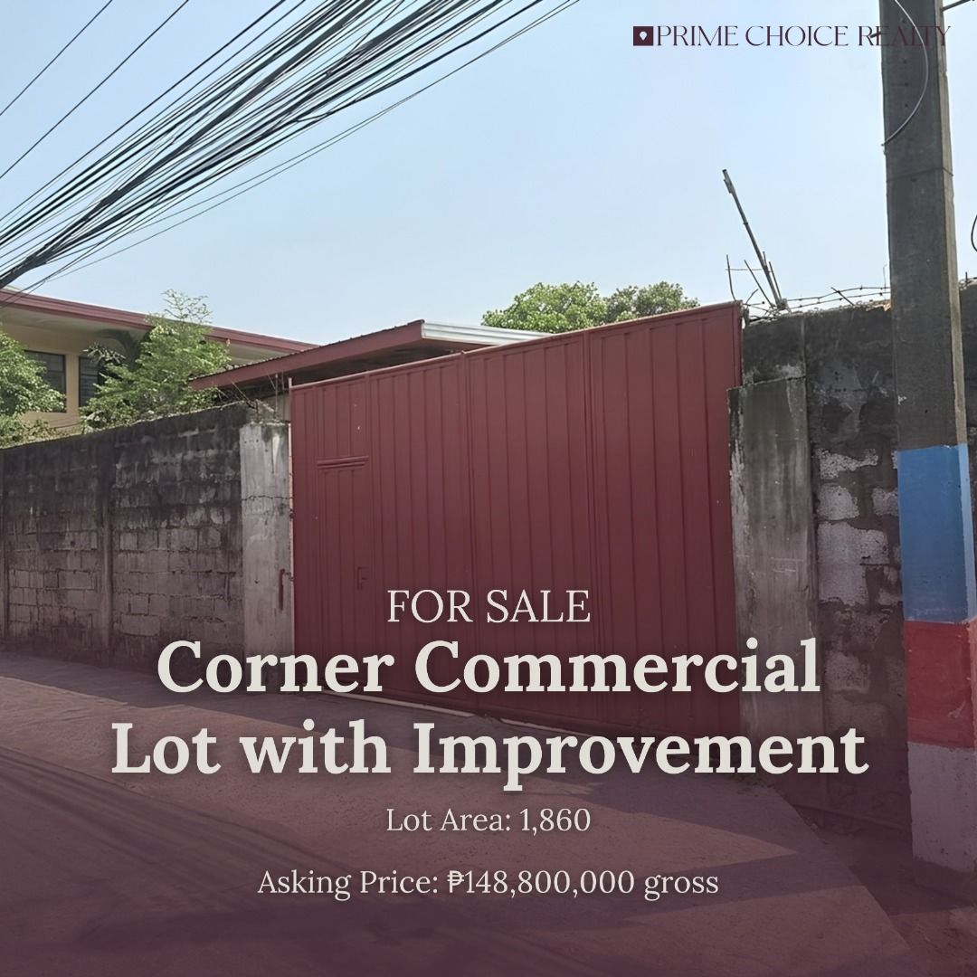 Highly Commercial Corner Lot with Improvement (Category: Commercial) located in Quezon City. Submitted by primechoicerealtyinc (Listing ID 1455011128, Image 1). Description: FOR SALE 📍 Samonte St. & Juan Luna St., Laoag City, Ilocos Norte Prime corner commercial property strategically located along Samonte and Juan Luna Streets, offering excellent visibility and accessibility—ideal for commercial development or investment. Property Details: • Lo