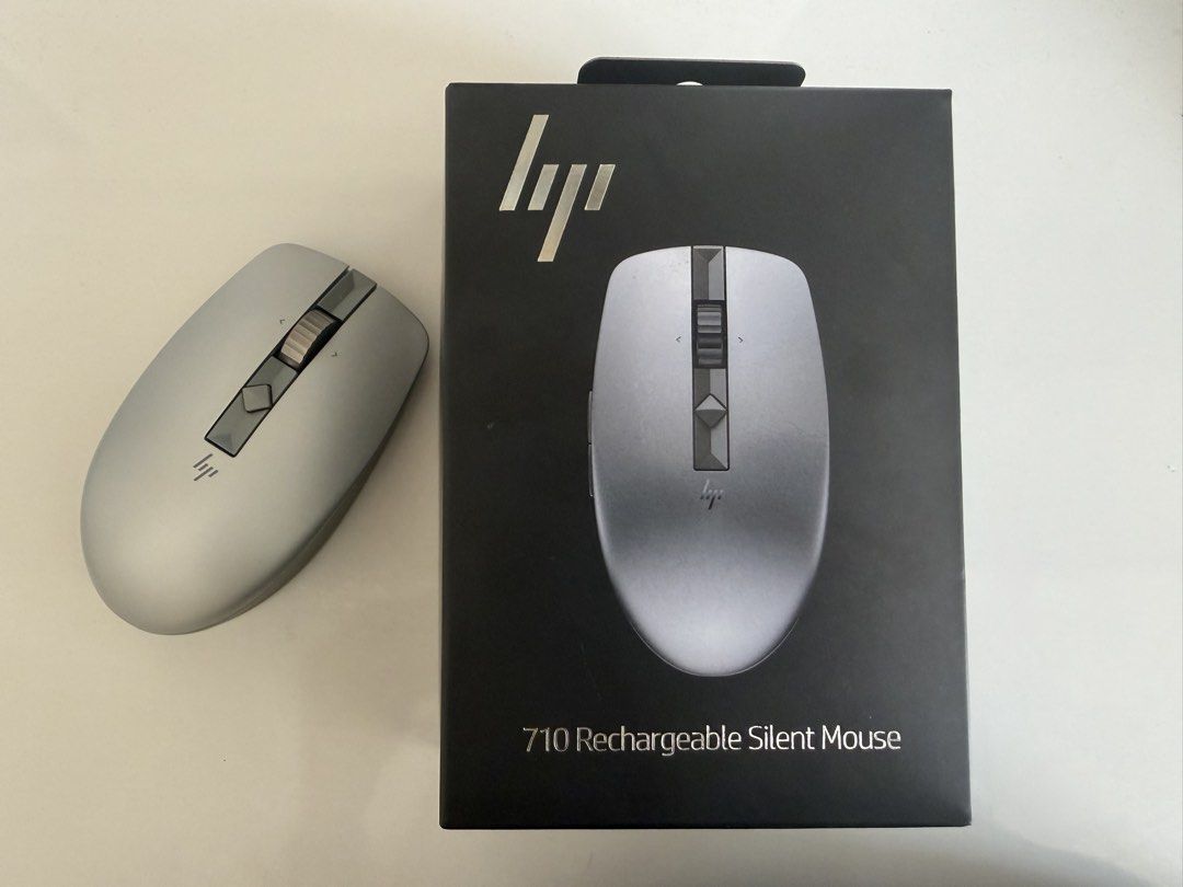 HP 710 Rechargeable Silent Silver Bluetooth Mouse-A/P (Category: Mouse & Mousepads) located in Cebu City. Submitted by clyshoppe (Listing ID 1455053472, Image 1). Description: HP 710 Rechargeable Silent Silver Bluetooth Mouse-A/P Still under HP warranty Location: Marigondon, Lapu-Lapu City RFS: Switched all my devices to Apple products..