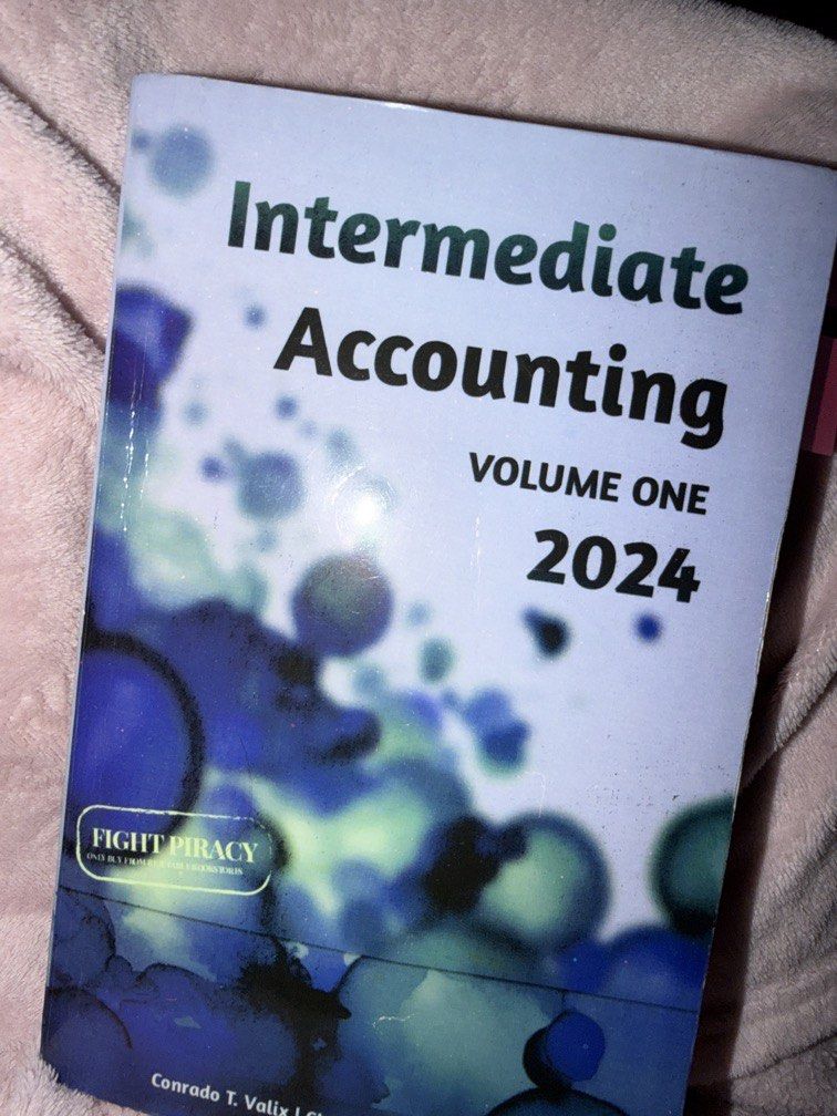 Intermediate Accounting Volume One 2024 By Valix (Category: Textbooks) located in Quezon City. Submitted by triscyanne (Listing ID 1455052568, Image 1). Description: nagamit lang for review! .