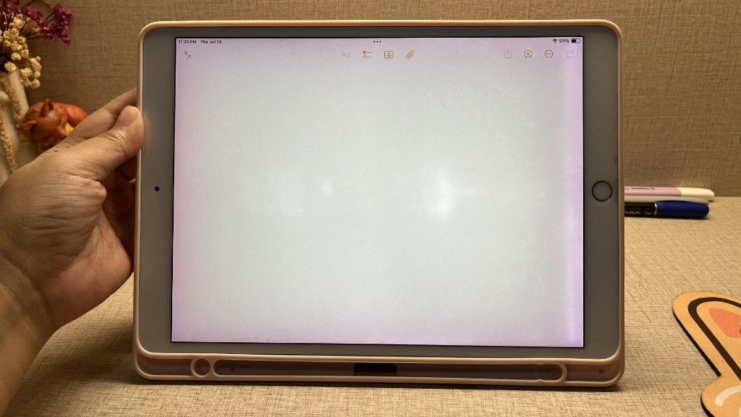 Ipad air (3rd gen) 64gb (Category: iPad) located in Iligan City. Submitted by jadlgr (Listing ID 1455075519, Image 1). Description: Purchased on August 3, 2019 Fully functional No history of repair Reason for selling: spare unit Issues: see attached photo ⁃ light bleed Price: 6,500 Inclusions: ⁃ apple pencil 1st gen (no box & accessories) ⁃ case ⁃ screen protector (attached) Modes of payment: ⁃ Gcash/bank transfer/COP or COD via LBC Can do meetup