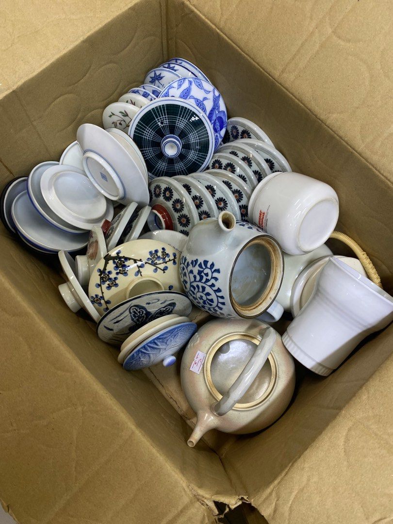 Japan mixed items (Category: Coffee & Tea Tableware) located in Caloocan City. Submitted by mzmarsz (Listing ID 1455084136, Image 1). Description: As is wer is Japan surplus po eto.