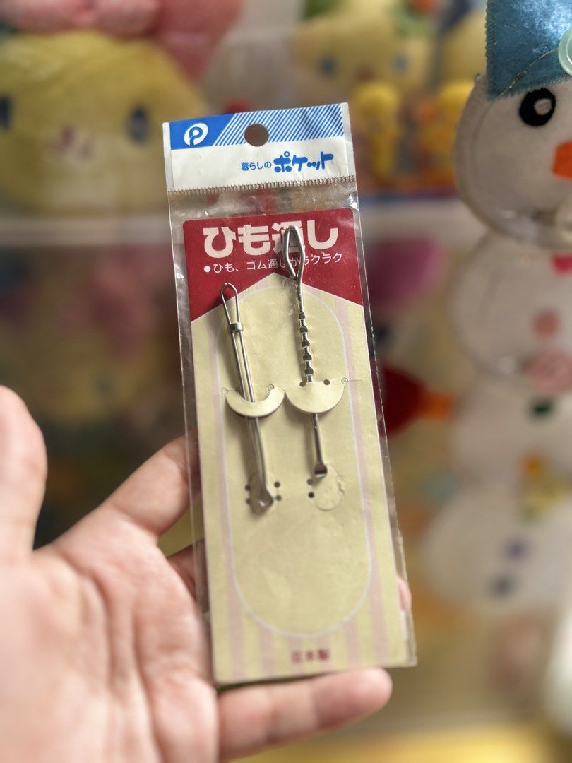 Japanese 2-piece bodkin / drawstring and elastic threader set (Category: Ear Care) located in Manila. Submitted by zscollectibles (Listing ID 1454987454, Image 2). Description: Japanese 2-piece bodkin / drawstring and elastic threader set. Pwede ding panglinis ng tenga haha. ✨Please read before messaging. Thank you.✨ ❗️No return no exchange. Actual item posted. ❗️No haggling. LP Posted. ❗️No cancellation once order confirmed and scheduled for shi