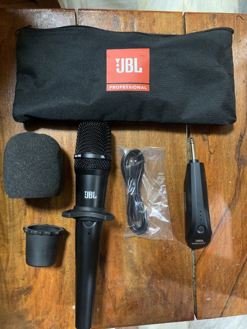 Jbl Rock One UHF Wireless Mic (Category: Microphones) located in General Trias. Submitted by iiamjh (Listing ID 1455119164, Image 2). Description: Almost new! Used it twice or thrice only. Slightly nego Loc: Cavite.