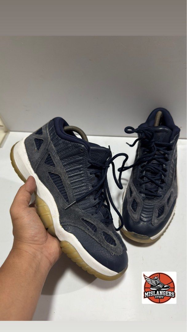 Jordan 11 Retro Low IE Obsidian (Category: Sneakers) located in Manila. Submitted by mislangers_stuff (Listing ID 1455136654, Image 1). Description: - Classic Air Jordan 11 Lows - Iconic Concord colorway - Great addition to any sneaker collection - Shows some signs of wear, but plenty of life left - Please check photos for exact condition - Grab these legendary kicks!.