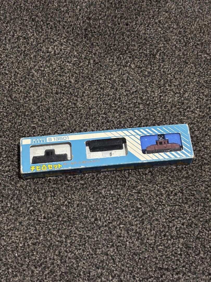 KATO Chibi-Totsu Set (Category: Designer & Blind Box Toys) located in Bulacan. Submitted by thriftstarph (Listing ID 1455102593, Image 3). Description: PLEASE READ THE DESCRIPTION BELOW ‼️ KATO Chibi-Totsu Set N Scale (N Gauge) From: Japan With Box No Issue.