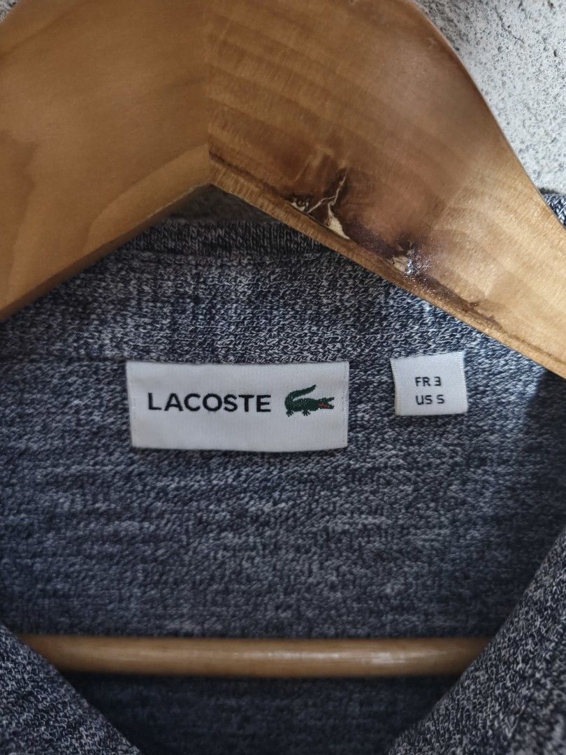 LACOSTE POLO LONGSLEEVE (Category: Tshirts & Polo Shirts ) located in Tacloban City. Submitted by tactripp (Listing ID 1455115062, Image 3). Description: Authentic/Orig Size 3 / Small w - 18.5 L - 27/28back Good / Presentable Condition.