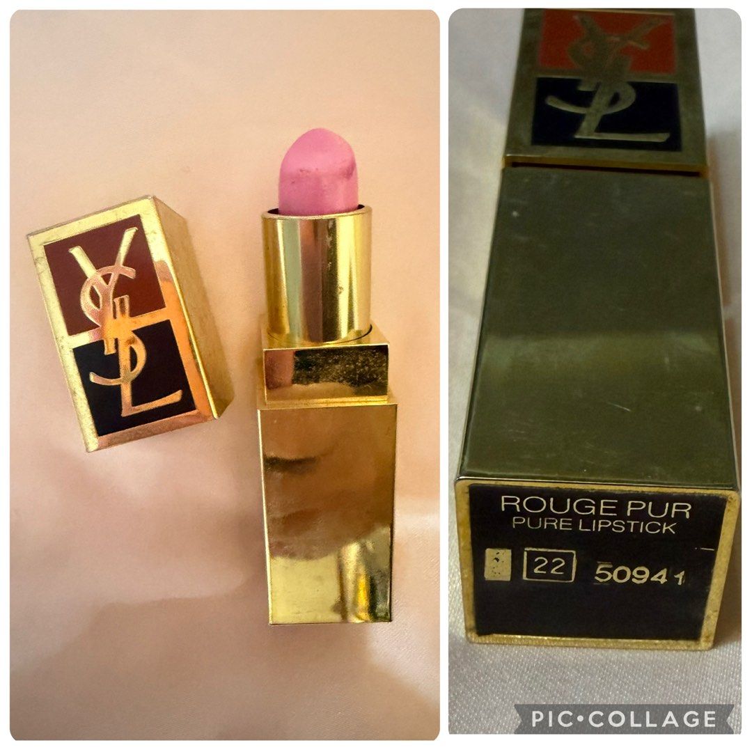 Lipstick (Category: Makeup) located in Pasig City. Submitted by emashopaholic (Listing ID 1455044672, Image 3). Description: Preloved Authentic YSL lippie Pink RFS: shade doesnt fit me Pasig pick up SF c/o buyer Gcash.