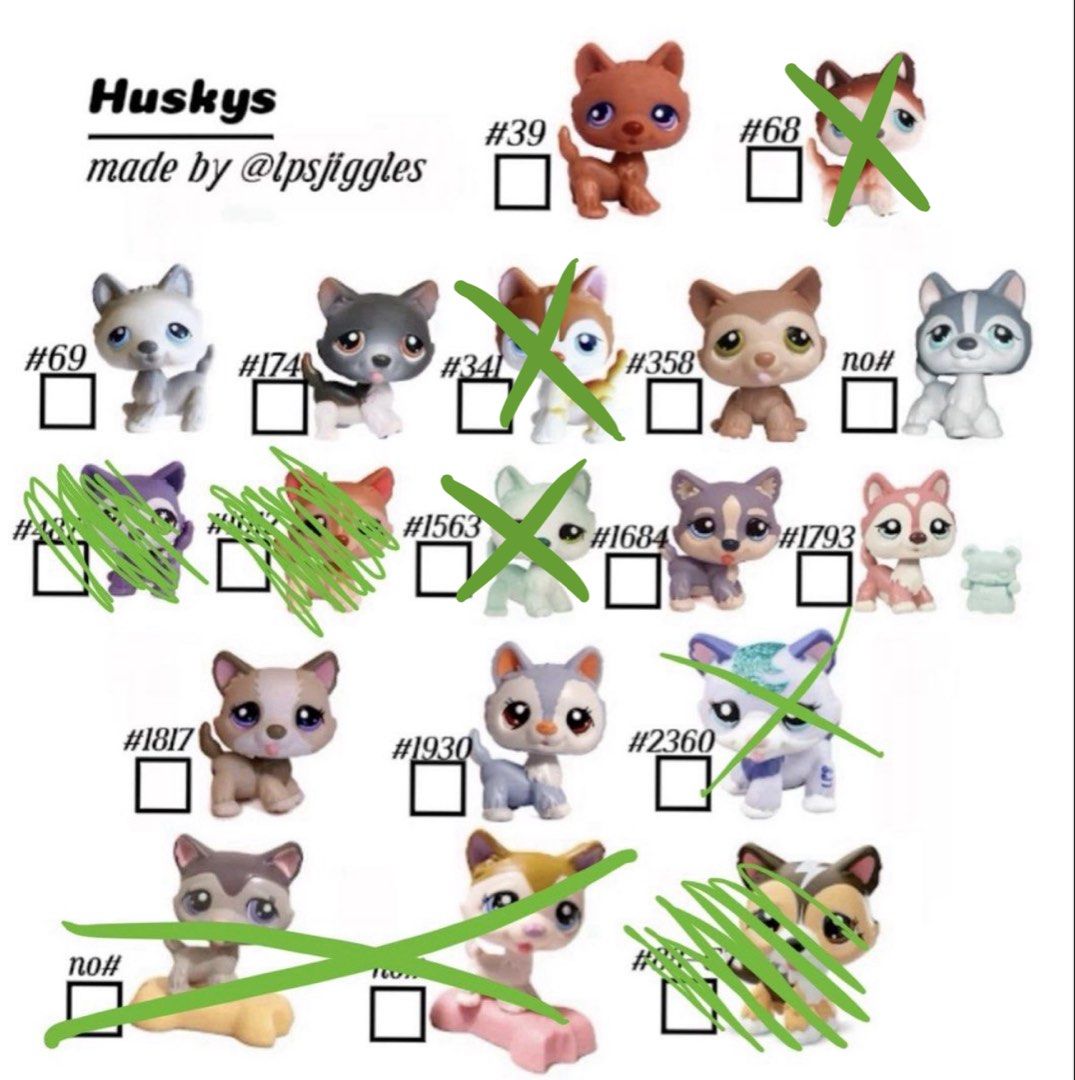 LPS LOOKING FOR (Category: Looking For) located in Manila. Submitted by valknosis (Listing ID 1454671621, Image 3). Description: GCASH i'm looking for the ones ive circled! green box im LF ALL 🩵 means i want all of the variations the ones with X im not LF i will be sending more in dms.