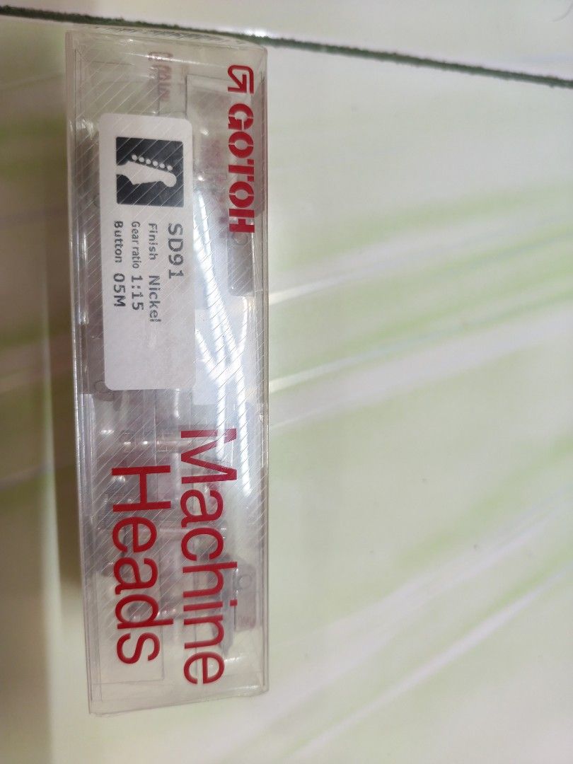 Machine head (Category: Musical Instruments) located in Ipoh. Submitted by kurtc80 (Listing ID 1455095548, Image 2). Description: gotoh Machine head(baru) jauh bole pos .