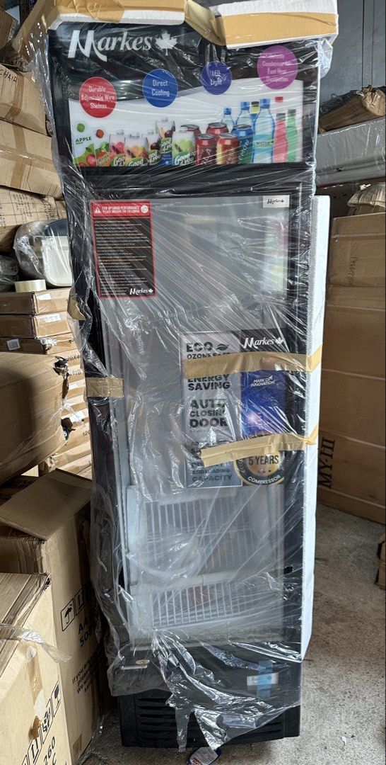 MARKES Showcase Chiller MSR-282D (Category: Refrigerators and Freezers) located in Quezon City. Submitted by SomeThingsMustGo.ph (Listing ID 1455116789, Image 1). Description: Brand New MARKES Showcase Chiller MSR-282D Capacity: 9.6 Cu.ft. Power Consumption: 1.5kW-h / 24h Net Weight: 67kg Net Dimension (WxDxH): 530x597x1921mm ₱19,000 📍Novaliches, Qc .