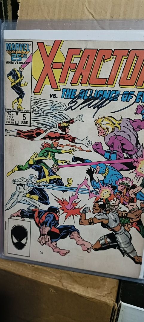 Marvel Comics X Factor issue 5 and 6 (1986) (Category: Comics & Manga) located in Manila. Submitted by theyellowsun (Listing ID 1455056774, Image 2). Description: CGC **Slab** Marvel Comics X Factor issue 5 and 6 (1986) X-Factor #5 (1st Cameo of Apocalypse) X-Factor #6 (1st Full Appearance & Cover of Apocalypse) Bob Layton worked on X-Factor #5, but he did not work on X-Factor #6. In fact, his departure right at this exact moment is one of the mo