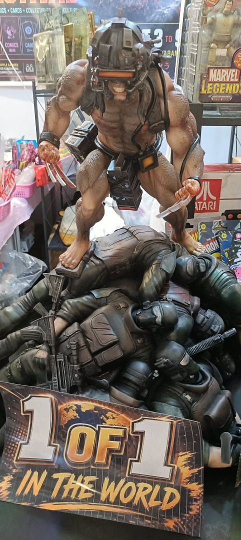 Marvel Custom Statue Weapon X Wolverine (Category: Figurines & Statues) located in Manila. Submitted by theyellowsun (Listing ID 1455059869, Image 1). Description: Marvel Custom Statue Weapon X Wolverine comes with box, and alternate head Can ship and do meetups: Meetups (STRICTLY only in these areas) - Alabang = Alabang Town Center, Festival Mall Alabang - Las Pinas = SM South Mall, Robinsons LasPinas, Casimiro - Paranaque = BF Aguirre area - Ma