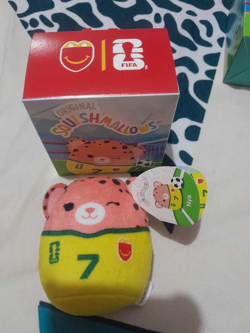 McDonalds Squishmallows 2026 (Category: Plushies & Soft Toys) located in Quezon City. Submitted by warmturtle.ba931b (Listing ID 1455073779, Image 2). Description: McDonald’s Squishmallows FIFA World Cup 2026 Collection ⚽ Authentic McDonald’s Squishmallows from the FIFA World Cup 2026 Happy Meal Collection 🏆 Officially licensed FIFA World Cup 2026 merchandise 🧸 Squishmallows plush toys / Happy Meal collectibles ✨ New & never used 🏷️ Comes with