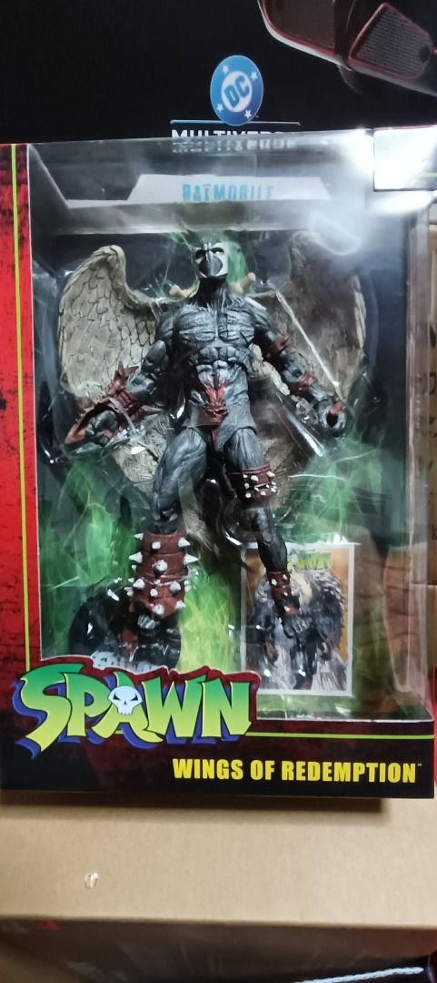 Mcfarlane Spawn Wings of Redemption (Category: Figurines & Statues) located in Manila. Submitted by theyellowsun (Listing ID 1455057548, Image 2). Description: Mcfarlane Toys Spawn Wings of Redemption Sealed and Brand new Can ship and do meetups: Meetups (STRICTLY only in these areas) - Alabang = Alabang Town Center, Festival Mall Alabang - Las Pinas = SM South Mall, Robinsons LasPinas, Casimiro - Paranaque = BF Aguirre area - Makati = add 200 PH