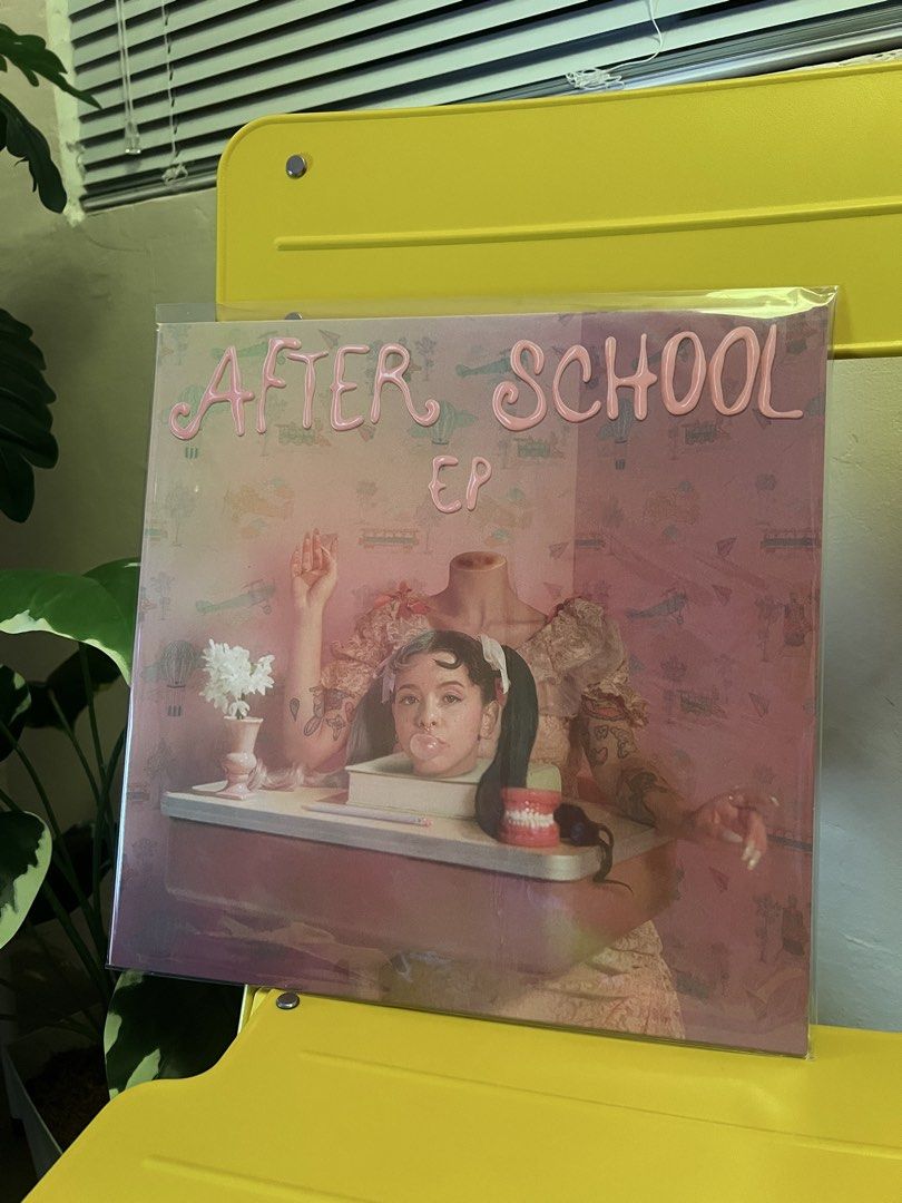 Melanie Martinez After School EP Blue Vinyl (Category: Vinyls) located in Cavite. Submitted by joyfulthea (Listing ID 1455075691, Image 1). Description: - Melanie Martinez After School EP vinyl record - Light blue color - Unique and eye-catching cover art - Essential addition for any fan's collection - Rare EP, don't miss out!.