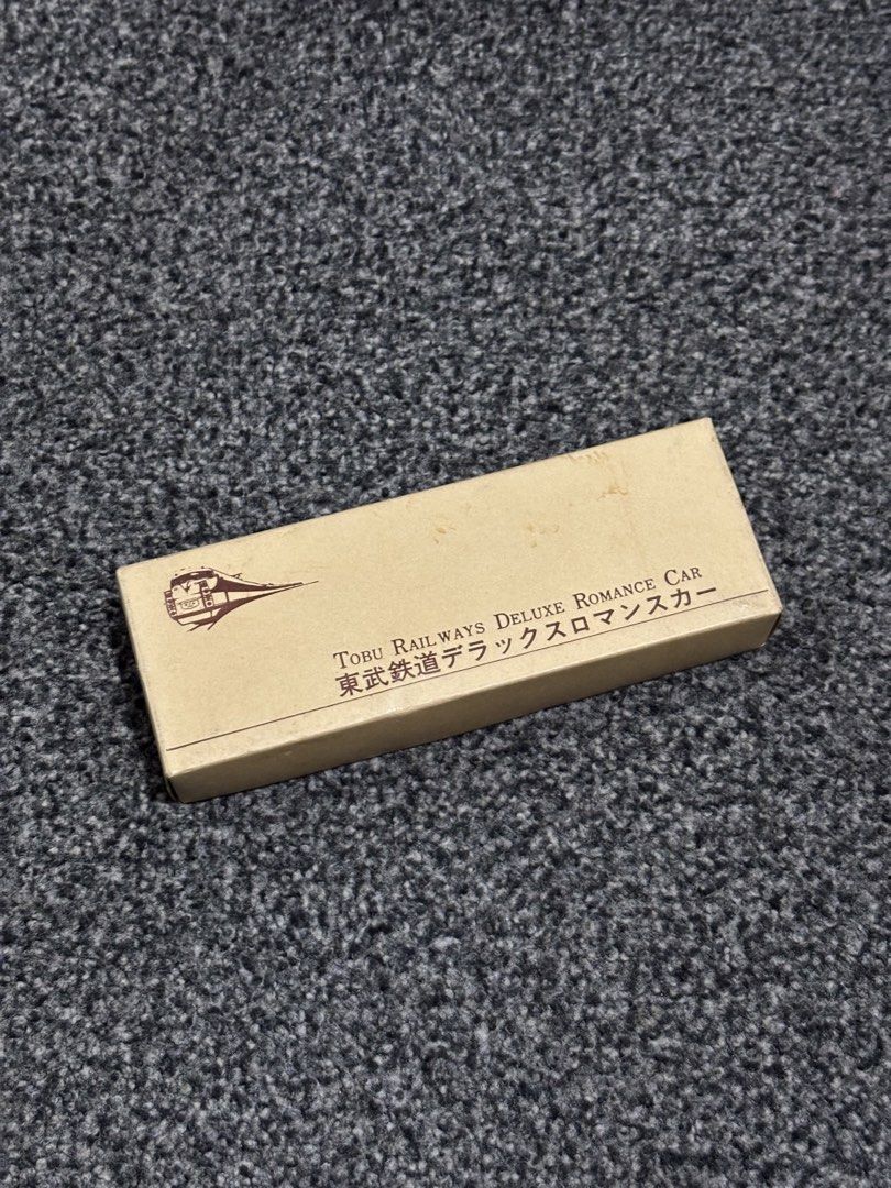 Metal Train Model Toby Railways Collectibles (Category: Vehicle & Diecast Models) located in Bulacan. Submitted by thriftstarph (Listing ID 1455101090, Image 3). Description: PLEASE READ THE DESCRIPTION BELOW‼️ Metal Train Model Toby Railways Romance Car 6” Long Japan 1720 Series With Box No Issue.