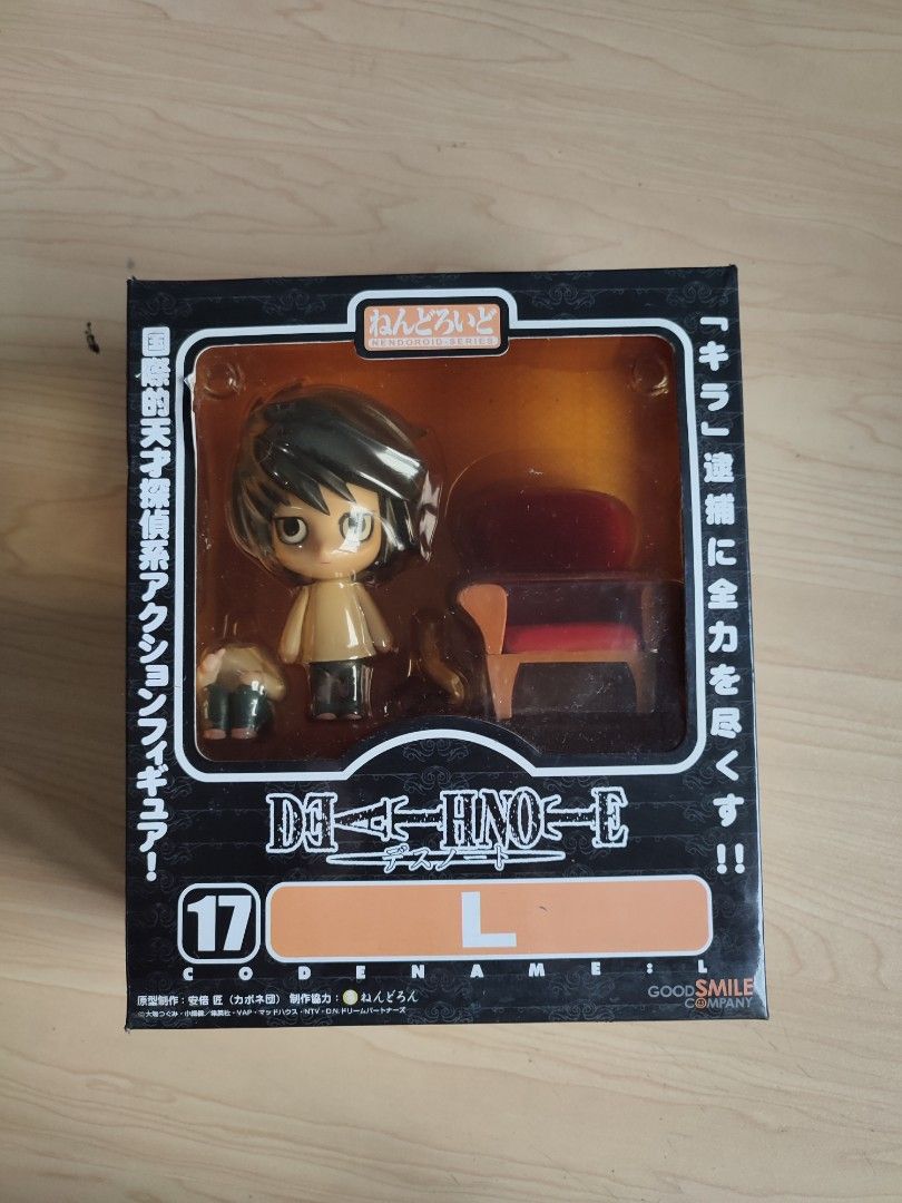 Nendoroid #17 L Death Note (Category: Figurines & Statues) located in Lipa City. Submitted by yeonki.min (Listing ID 1454952276, Image 1). Description: .