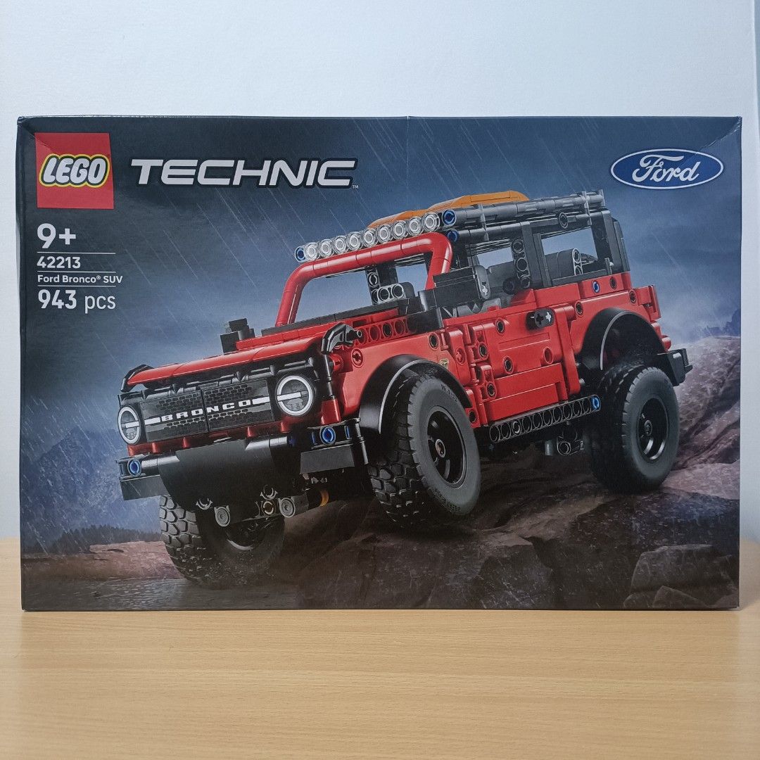 LEGO Technic Ford Bronco SUV 42213 (SEALED) (Category: Lego & Building Sets) located in Cavite. Submitted by brick-cardshop.ph (Listing ID 1455107097, Image 2). Description: ☑️Condition: Sealed 🏷️Price: Php 3,700 📍Location: Cavite 🧾Payment: Gcash, Maya, or Go Tyme Bank 🚚Shipping: LBC or Lalamove 🗒️Note: Prices may change without notice. Lowball offers will not be entertained..