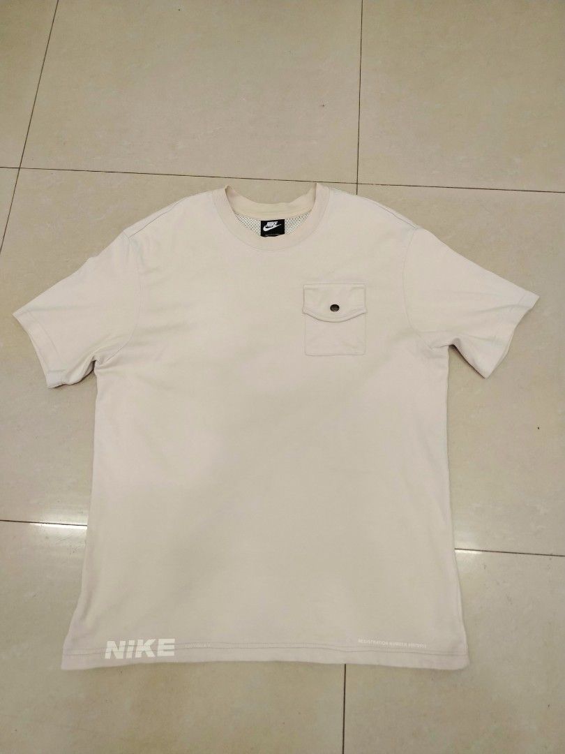 Nike Yellow Pocket T-Shirt (Category: Tshirts & Polo Shirts ) located in San Pablo. Submitted by nhatzstuffz (Listing ID 1455066449, Image 3). Description: Yellow Nike t-shirt with a double swoosh logo on the chest pocket. Short sleeves. Good for casual wear. as pack 1k only .