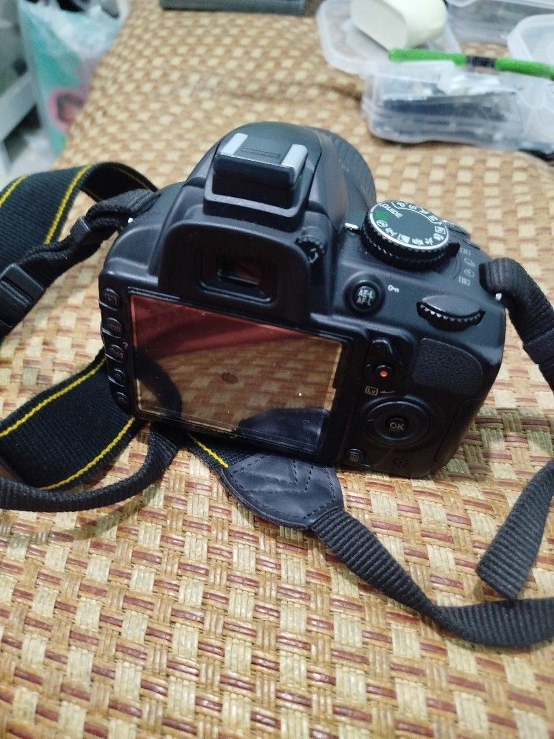 Nikon D3100 DSLR Camera with 18-55mm Lens (Category: Cameras) located in Subic. Submitted by regiedaniel01 (Listing ID 1455023832, Image 3). Description: - Nikon D3100 DSLR Camera - Standard 18-55mm Lens - Ideal for beginners or photography enthusiasts - Includes Nikon strap - Comes with a Case Logic camera bag - with new battery - issue: not working . may error display.
