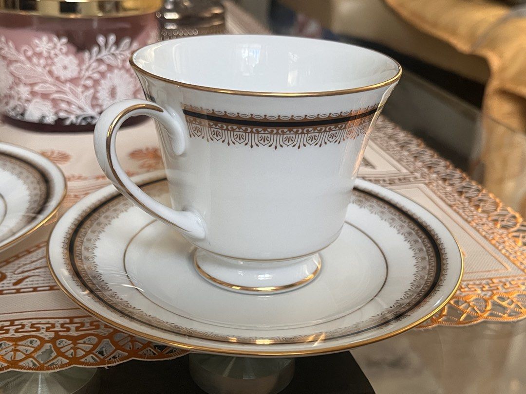 Noritake Contemporary Coffee/Tea Set (Category: Coffee & Tea Tableware) located in Quezon City. Submitted by babybutton2018 (Listing ID 1455021754, Image 2). Description: Noritake Contemporary Doral Design 2 cups and 2 saucers Never been used In excellent condition.