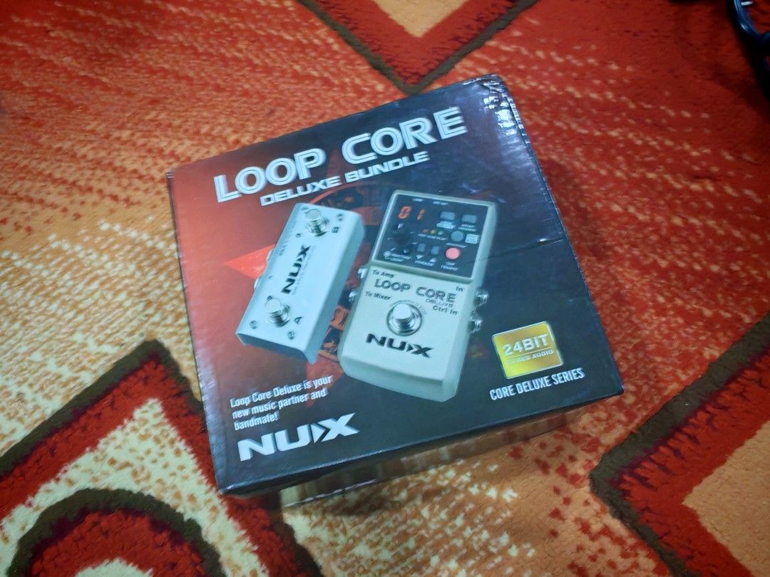 Nux Loop Core (Category: Musical Instruments) located in Balok. Submitted by zizi8484 (Listing ID 1455050468, Image 2). Description: Looper pedal Barang baru tapi x pki pun Condition consider new.