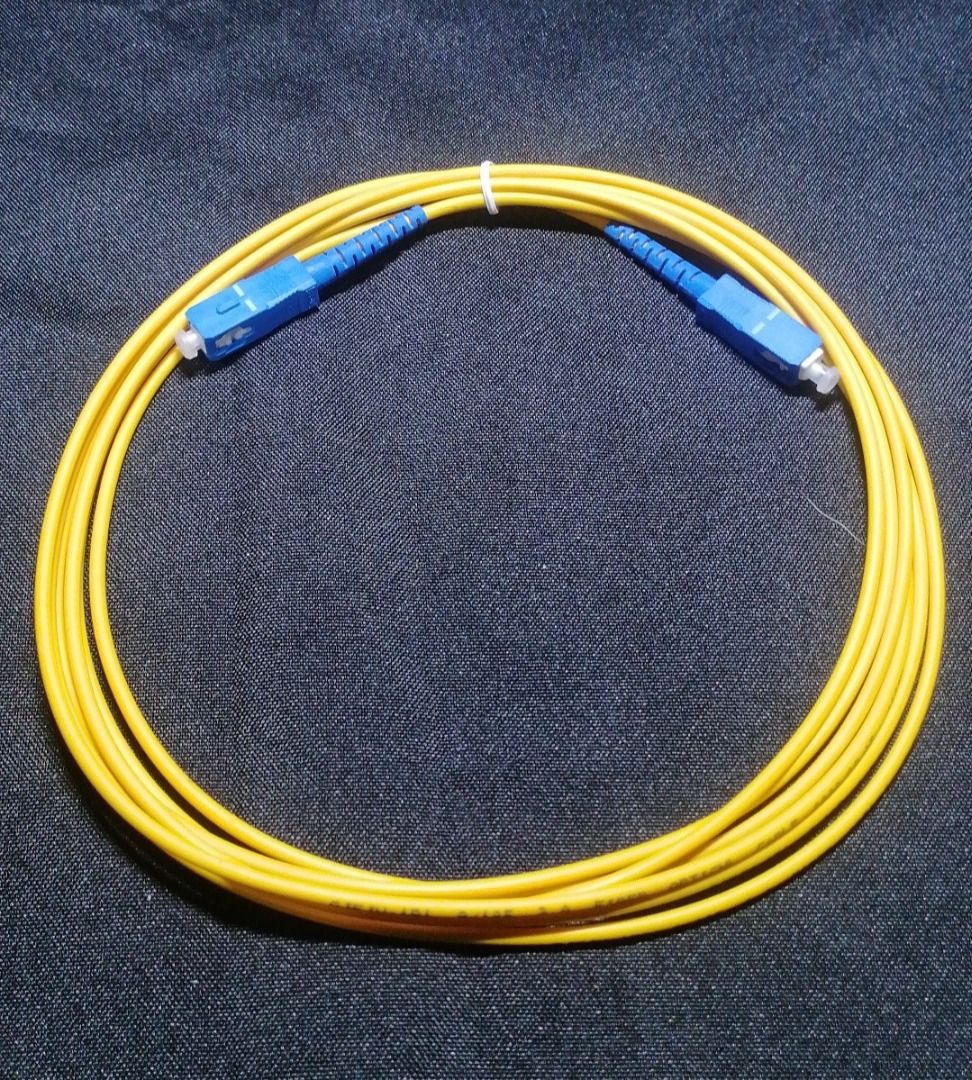 Optical cable (Category: Cables & Adaptors) located in Quezon City. Submitted by newwhale.f1c027 (Listing ID 1454960410, Image 1). Description: P180 optic fiber cable 3meters Brandnew pick up Lagro fairview Q.C. or via delivery lalamove rider po. Delivery fee sagot po ni buyer. Fb page BSA online. Call 092zero8114159 .