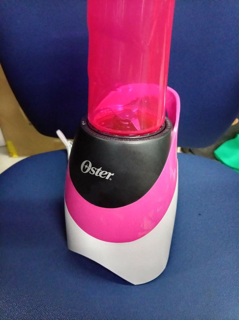 OSTER MyBlend Personal Blender (Category: Juicers, Blenders & Grinders) located in Pasay City. Submitted by meostore (Listing ID 1454982722, Image 2). Description: -Brand: OSTER -Input rating: 120VAC -Features: Easy handling body; Stainless steel blades; Portable lightweight compact built NOTE: Unit needs transformer to operate. 120V INPUT RATING..