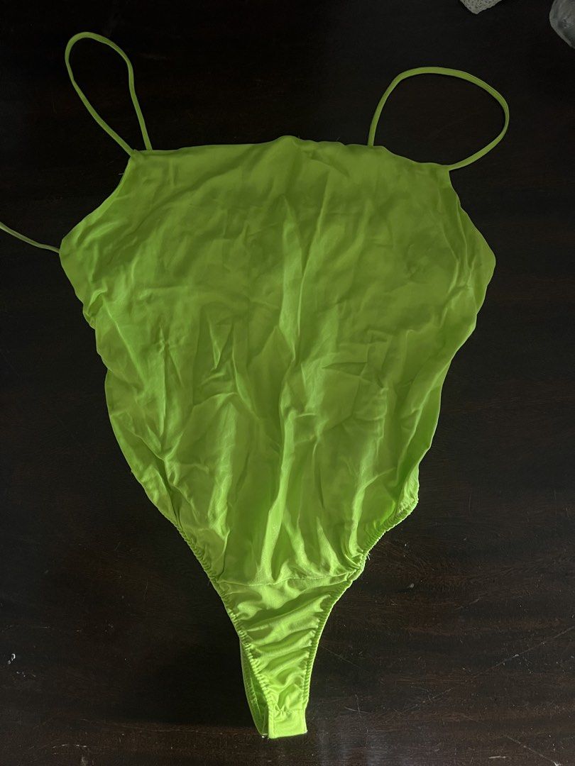 Primark Neon green body suit (Category: Others Tops) located in Makati City. Submitted by nat____ (Listing ID 1455087726, Image 1). Description: - bought for halloween but didnt end up wearing - very comfortable - can probablt fit M.