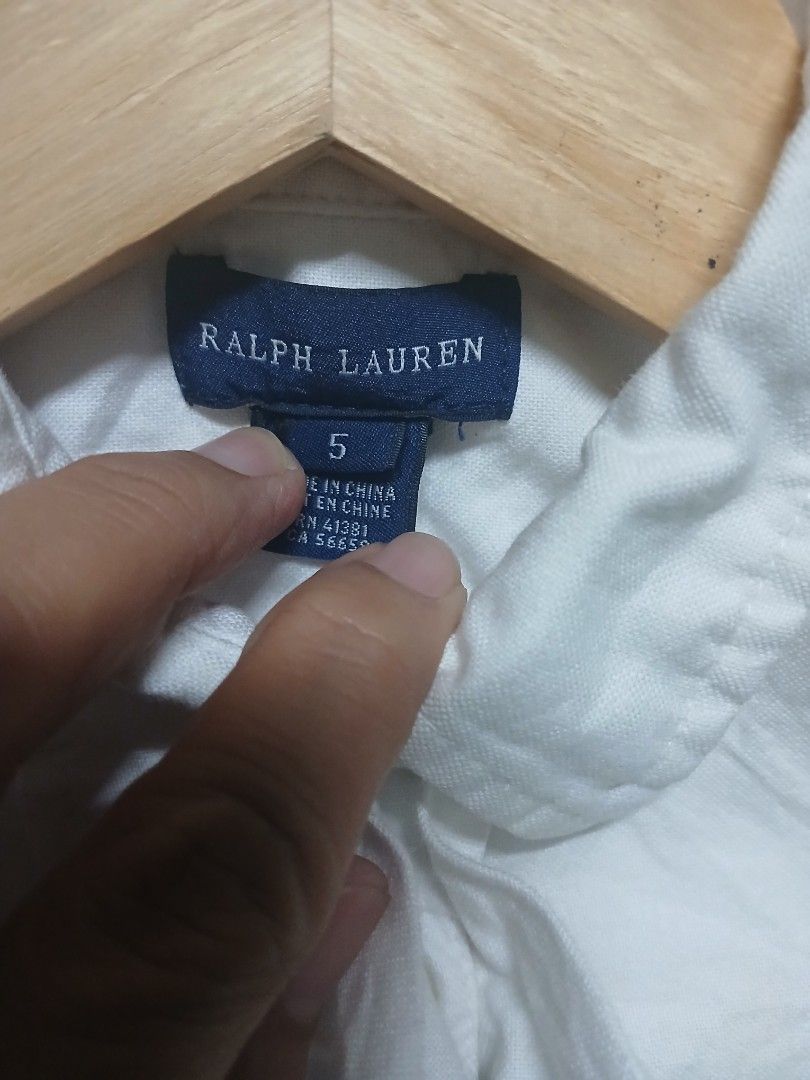RALPH LAUREN POLO LONGSLEEVES (Category: Babies & Kids Fashion) located in Cebu City. Submitted by perfectzero (Listing ID 1455092236, Image 3). Description: Size 5 13 x 18.