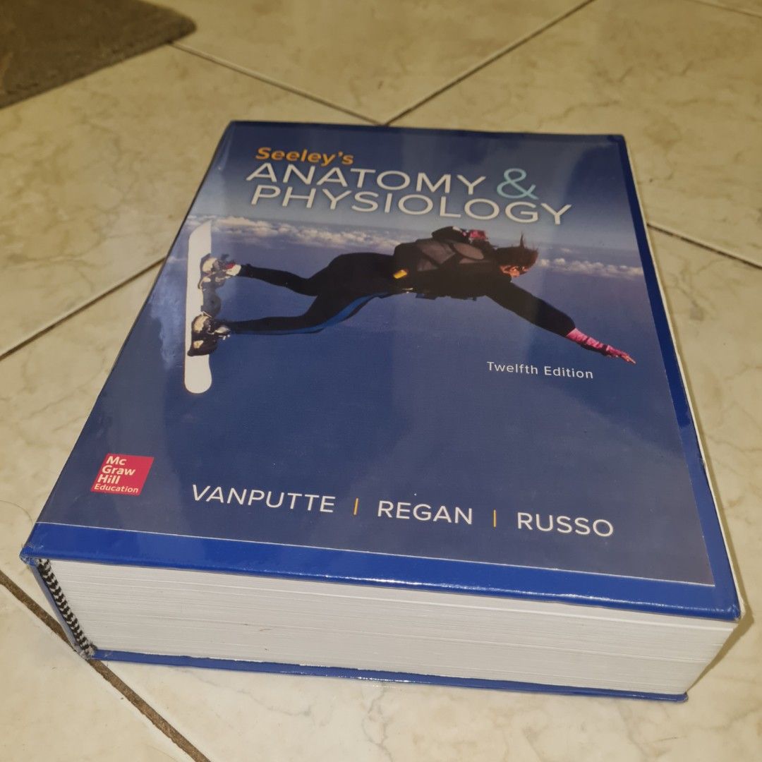 Seeley's Anatomy & Physiology 12th edition hardbound (Category: Textbooks) located in Cebu City. Submitted by chikoritaq (Listing ID 1455023006, Image 3). Description: would like gone!! sf is already included na sa price ty!!.