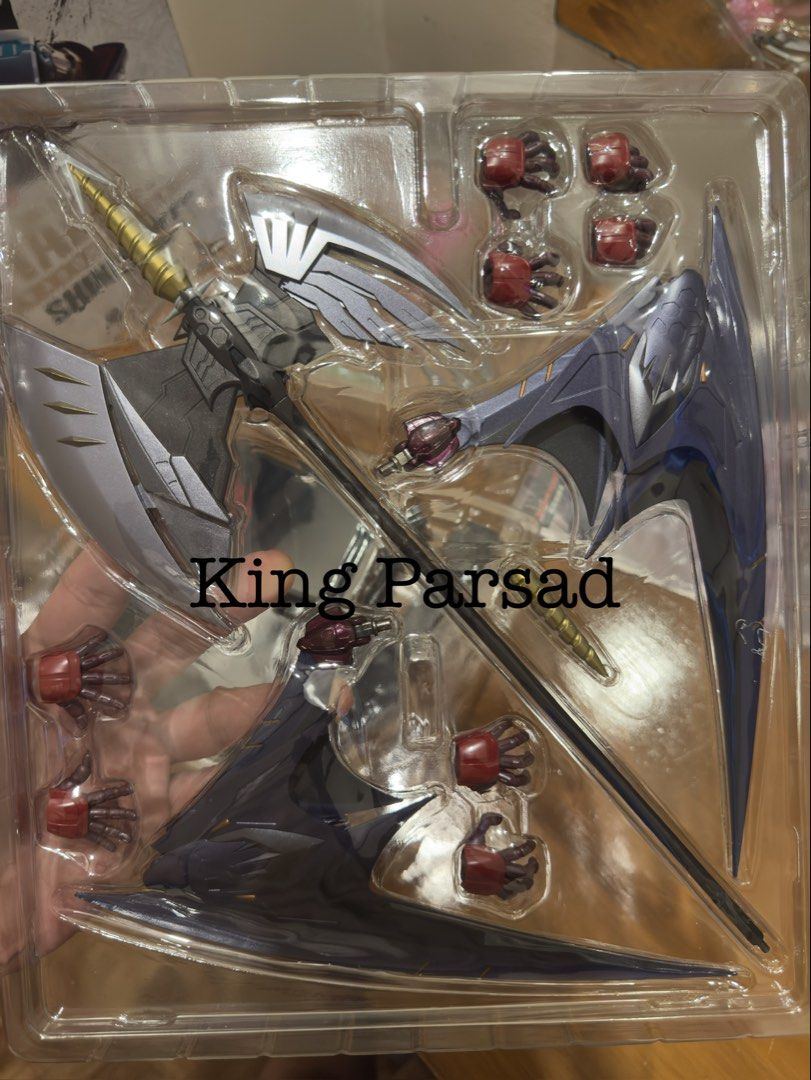 Shin Getter 1 Bandai (Category: Gundam & Model Kits) located in Santa Rosa. Submitted by kingparsad (Listing ID 1454953467, Image 3). Description: - Metal Build Shin Getter 1 (Dragon Scale) - Authentic Bandai Tamashii Nations product - Includes all original accessories and parts (as pictured) - Original box included - Ideal collectible for Getter Robo enthusiasts Opened box for inspection only, di pa nadisplay or nalaro This is a Bandai Tamashii 