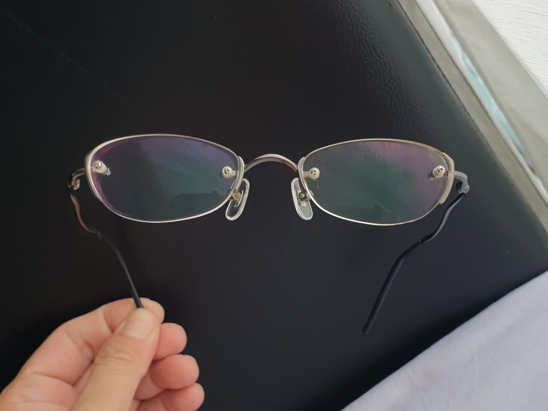 Slim Rimless Titanium Eyeglass Frame (Category: Sunglasses & Eyewear) located in Quezon City. Submitted by WasalakTwo (Listing ID 1455070756, Image 3). Description: Bought in Japan Durable and high quality Excellent condition Good as new Lens are graded, but replaceable Open for delivery nationwide.