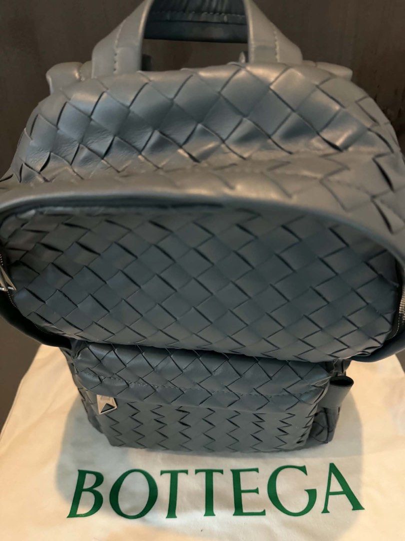 Small Intrecciato Backpack (Category: Luxury Bags & Wallets) located in Manila. Submitted by elli.mac12 (Listing ID 1454991969, Image 1). Description: Brandnew bought in US original with tag but no box.