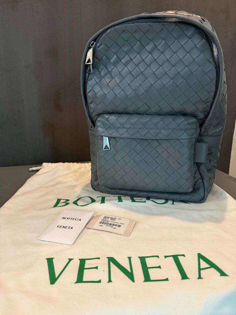 Small Intrecciato Backpack (Category: Luxury Bags & Wallets) located in Manila. Submitted by elli.mac12 (Listing ID 1454991969, Image 2). Description: Brandnew bought in US original with tag but no box.