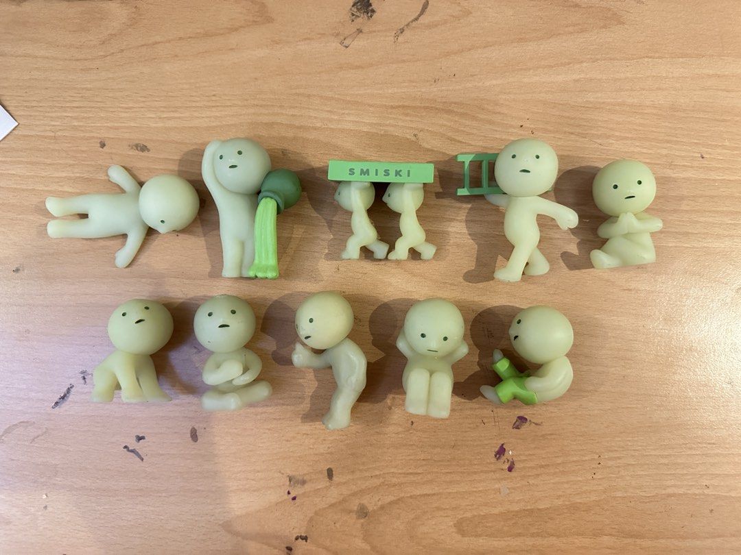 Smiski Figures (Category: Designer & Blind Box Toys) located in Valenzuela. Submitted by sol___ (Listing ID 1455105797, Image 1). Description: Hi selling each for different price points! Send a dm to inquire! No boxes, just the figurines (Can offer bundle prices if more than one!) .