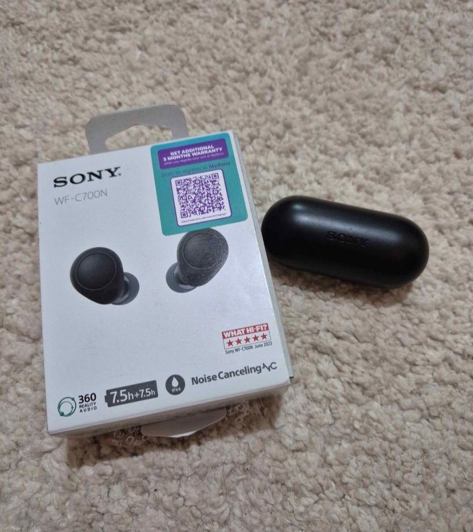 Sony WF C700N (Category: Earphones) located in Pasig City. Submitted by garciacarl78455 (Listing ID 1455128721, Image 1). Description: .