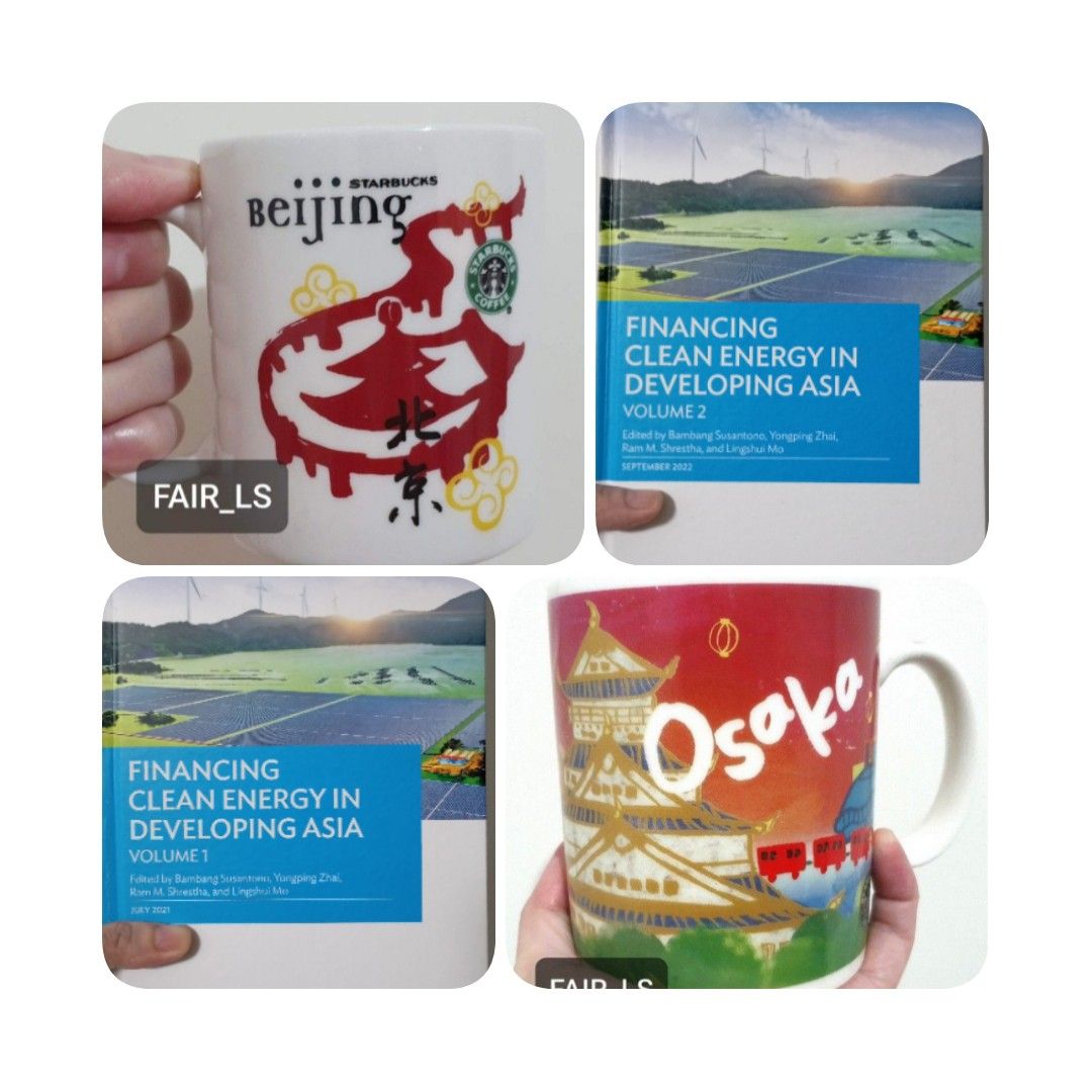 TAKE ALL: STARBUCKS MUGS & ADB BOOKS (Category: Coffee & Tea Tableware) located in Makati City. Submitted by fr_lll (Listing ID 1455120601, Image 1). Description: TAKE ALL: STARBUCKS MUGS & ADB BOOKS ------ STARBUCKS CITY MUGS (Beijing & Osaka) Starbucks City Mug - Beijing - Store bought in Beijing, China - New / Never used - In very good condition Starbucks City Mug - Osaka - Store bought in Osaka, Japan - New / Never used - In very good conditi