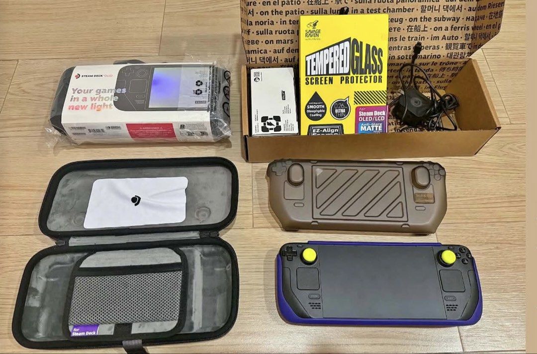 Steam Deck OLED 1TB (Category: Others) located in Bulacan. Submitted by icegemdy_ (Listing ID 1454959515, Image 1). Description: For sale SD OLED 1TB 7 months old no issue Complete set,except my account. 45k fix Bulacan loc meet up only.