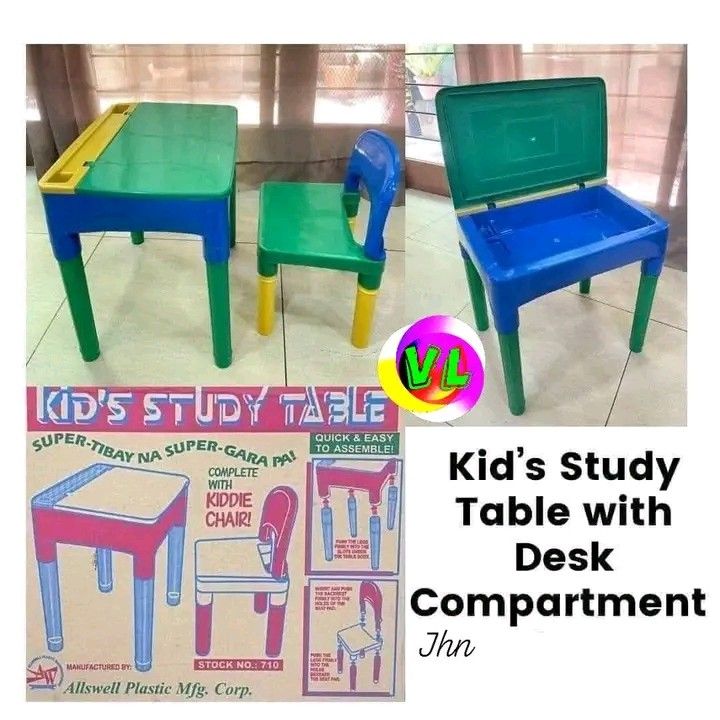 study table (Category: Tables & Sets) located in Manila. Submitted by mhelzky88 (Listing ID 1455056848, Image 3). Description: study table ₱ 770 Jhn.