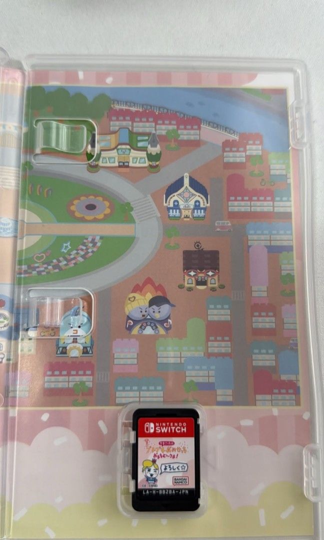 Tamagotchi Plaza Nintendo Switch Game (Category: Nintendo) located in Cavite. Submitted by swifthawk.sparkle096 (Listing ID 1453049116, Image 3). Description: - Tamagotchi Plaza for Nintendo Switch - Fun game for all ages - Raise your virtual pets - Great for Tamagotchi fans - Developed by Bandai Namco Selling since I upgraded my switch to switch 2. Can do meetup at unitop Dasmariñas, Cavite or ship via lalamove (within Cavite) or LBC (outside Ca
