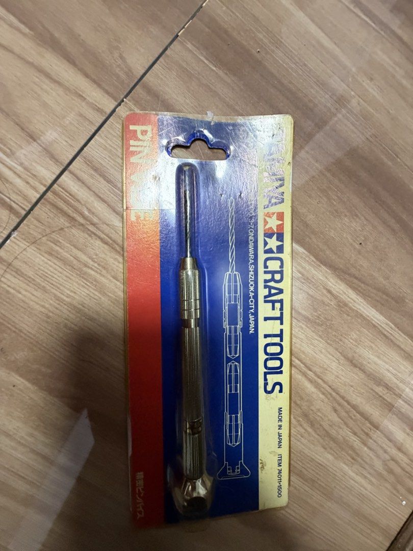 Tamiya pin vise (Category: Craft Supplies & Tools) located in Paranaque City. Submitted by pooldepot011304 (Listing ID 1455105822, Image 3). Description: Pin vise For tamiya Made in japan.
