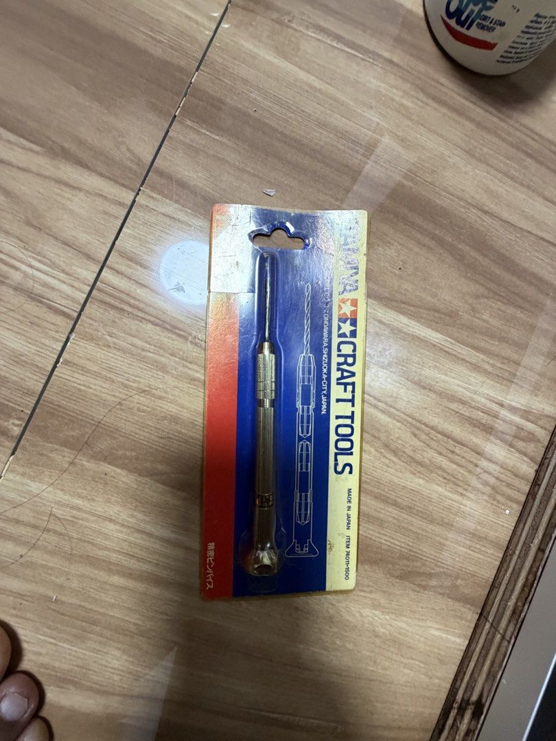 Tamiya pin vise (Category: Craft Supplies & Tools) located in Paranaque City. Submitted by pooldepot011304 (Listing ID 1455105822, Image 1). Description: Pin vise For tamiya Made in japan.
