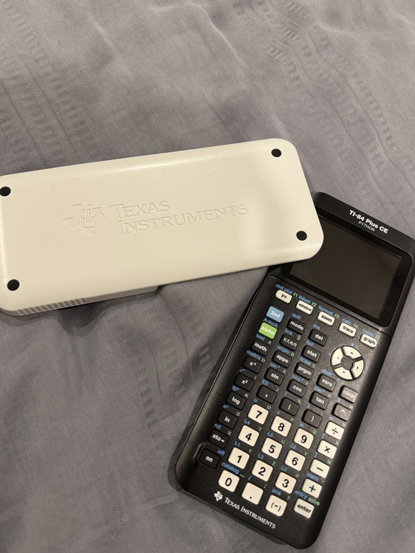 TI 85 Plus CE Python Graphing Calculator (Category: Stationery & School Supplies) located in Subang Jaya. Submitted by tr1cia3 (Listing ID 1455131066, Image 1). Description: Students this Graphing calculator finding a new home Willing to negotiate :) (Box & Charger not included).