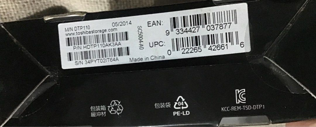 Toshiba External Hard Drive 1 TB (Category: Hard Disks & Thumbdrives) located in Manila. Submitted by carou35896 (Listing ID 1455090890, Image 3). Description: with Korean Series.